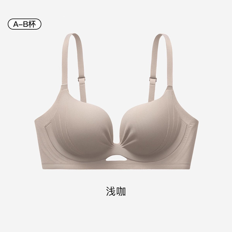 女性用オリジナルシームレス下着、小さな胸を押し上げて大きく見せる、副胸を引き締め、たるみを防ぎ、背中を美しくするオールインワンブラ|undefined