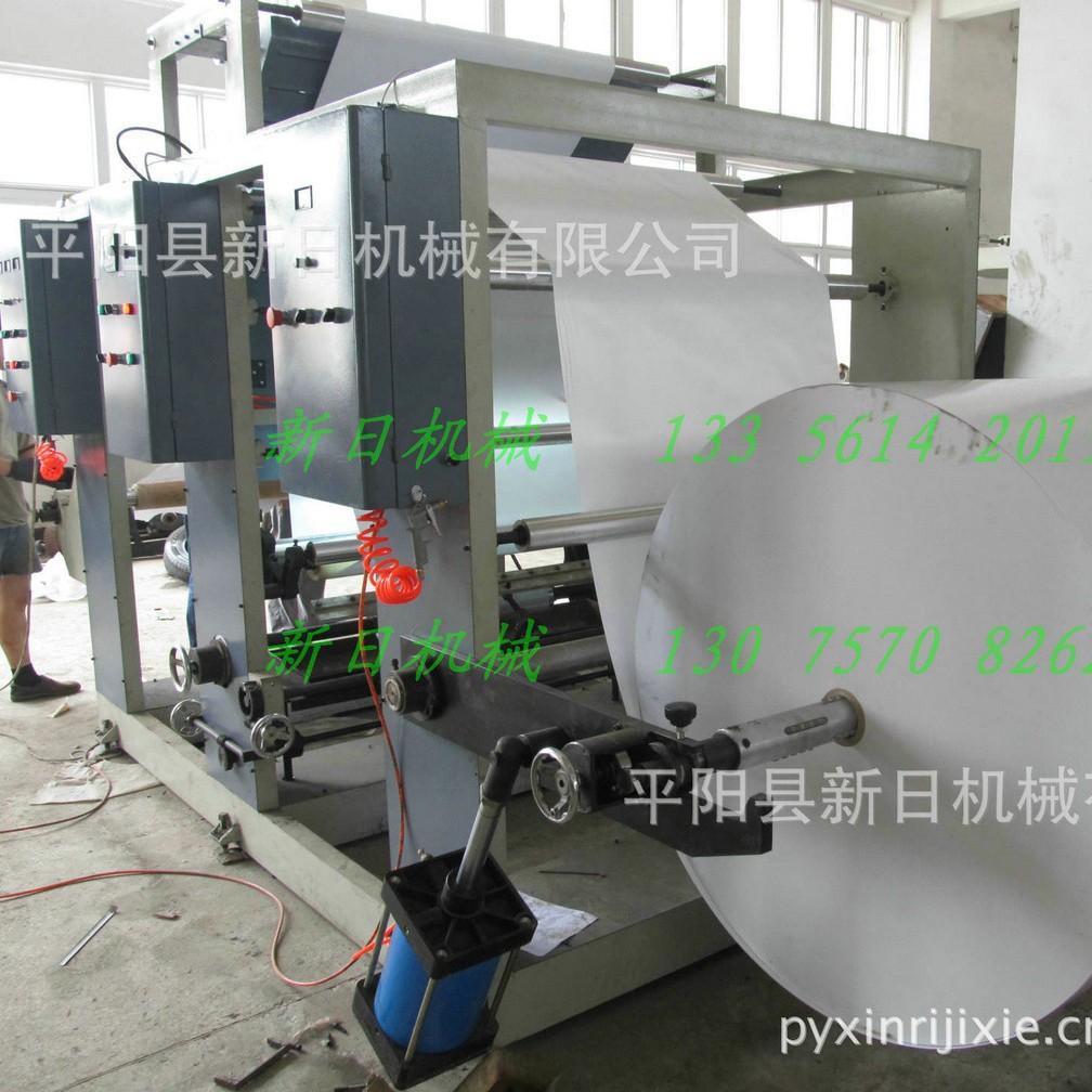 卷筒纸单色凹版印刷/单色印刷/自动上料/简易纸卷印刷机/大版印刷