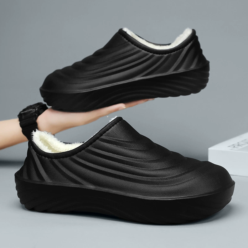 [Фабрика оптом] Обувь шеф-повара Мужская осень-зима новая нескользящая и противоскользящая и бархатная легкая гостиничная обувь для ресторана