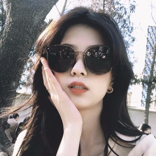 Folding sunglasses for women, high-end, lightweight and compact, sun protection, UV blocking, suitable for men's driving, driving sunglasses for women