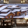东北雪乡雪景复古壁纸