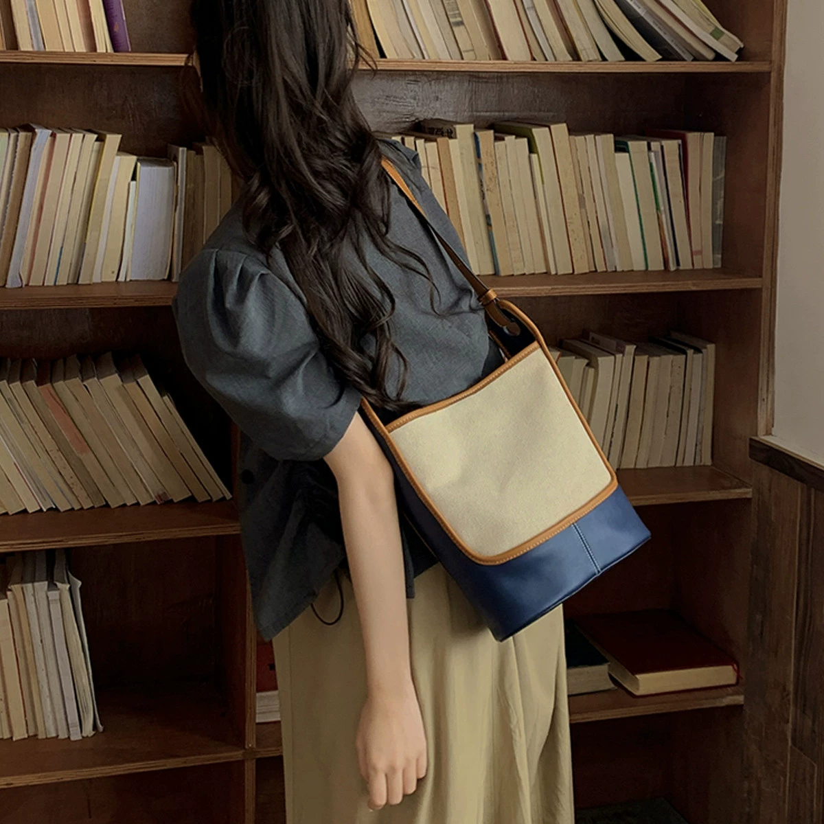 Сумка женская 2024 взрывная легкая роскошная ведро сумка большая емкость