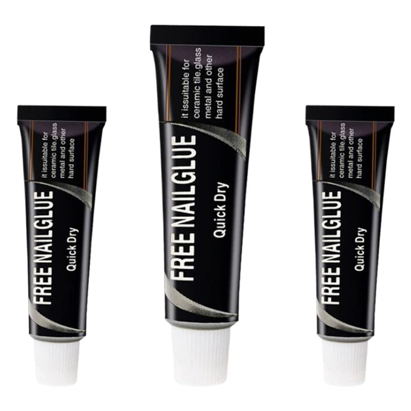 Прочный клей без гвоздей Универсальный Быстросохнущий белый водостойкий неперфорированный металлический клей для стекла клей оптом
