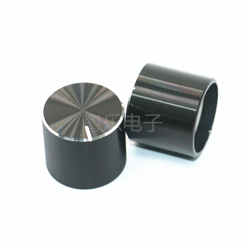 Алюминиевая ручка 15*13 мм Аудио звуковая карта регулировка Ручка 6 мм полосного отверстия кодер переключатель колпачок из алюминиевого сплава