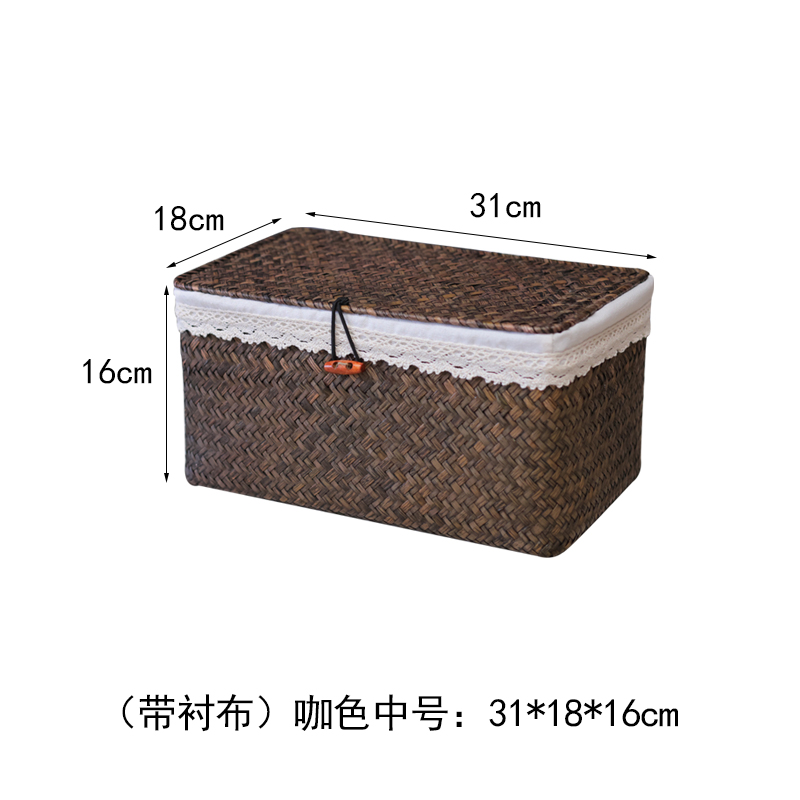 Cestas de bambú trenzadas, cajas de bambú trenzadas