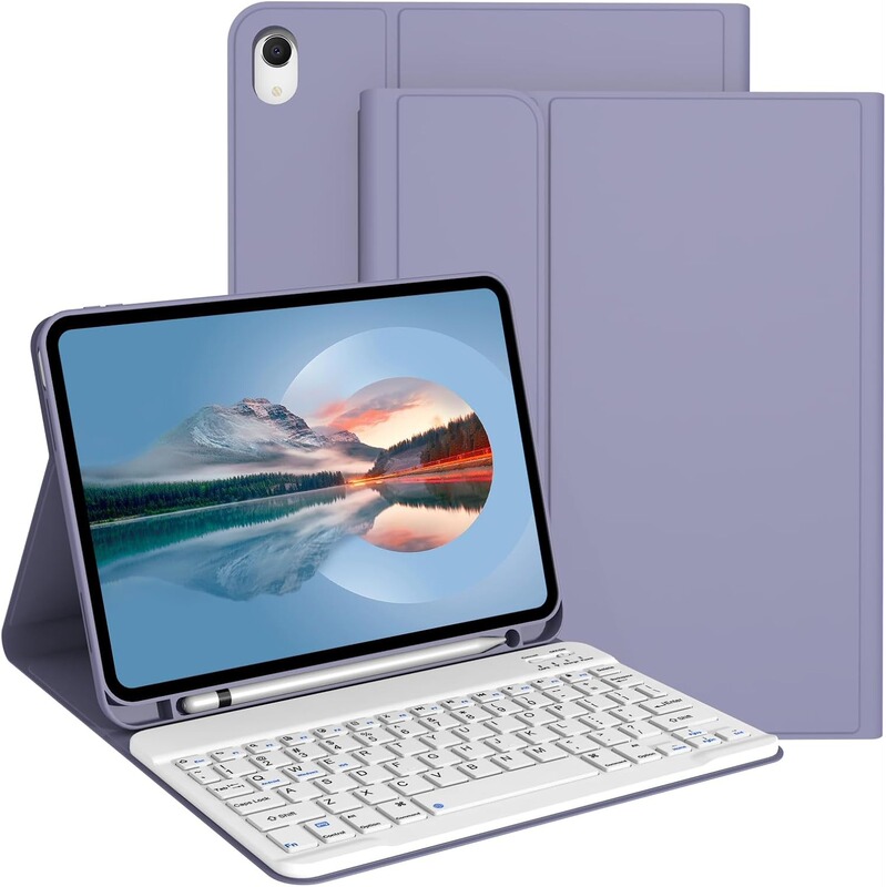 Customized Logo Apple iPad Air7 Protective Case 10Th Generation Case Bluetooth Keyboard Pen Slot Pro11 Russian and Thai Suitable Customized Logo Apple iPad Air7 Protective Case 10Th Generation Case Bluetooth Keyboard Pen Slot Pro11 Russian and Thai Suitable