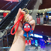 Cartoon pendant, doll, keychain, accessory, transport, Spiderman, Captain America, wholesale