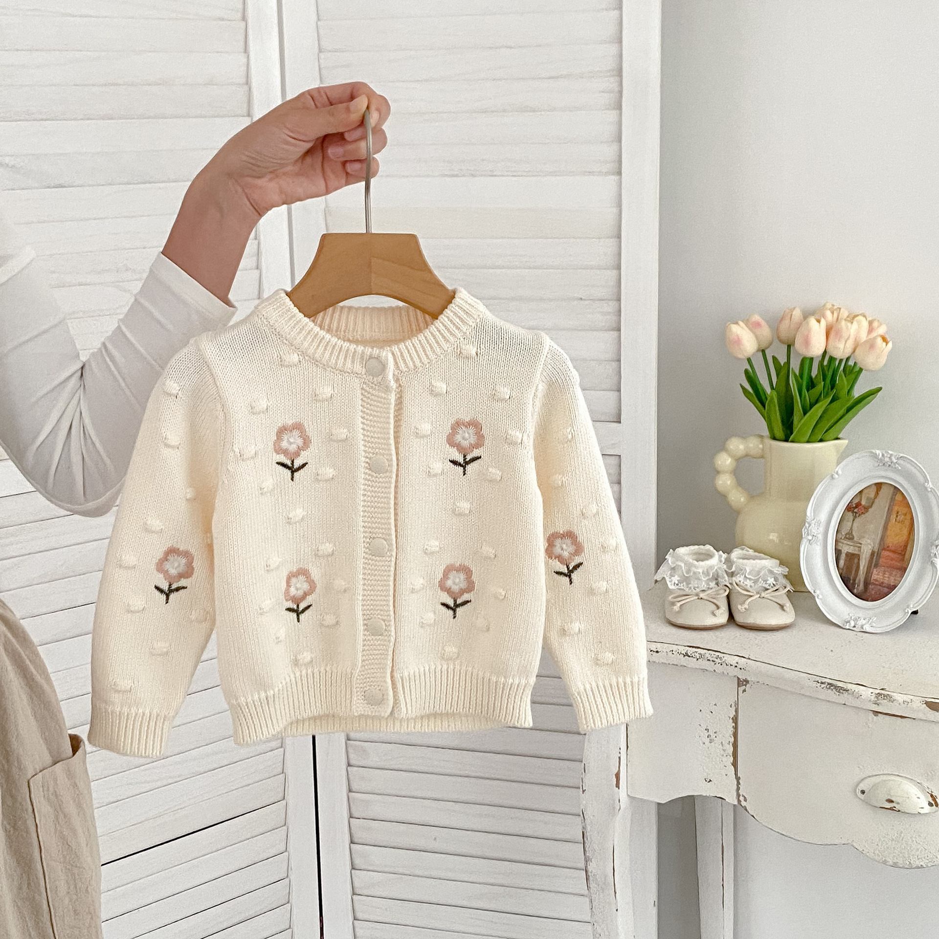 Autumn cotton cardigan