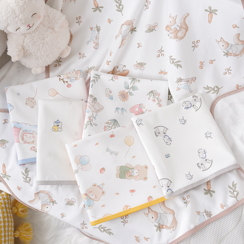 Wholesale Gauze Printed Children's Quilt Spring and Summer New Baby Blanket Comfortable Soft Breathable Thin Baby Quilt