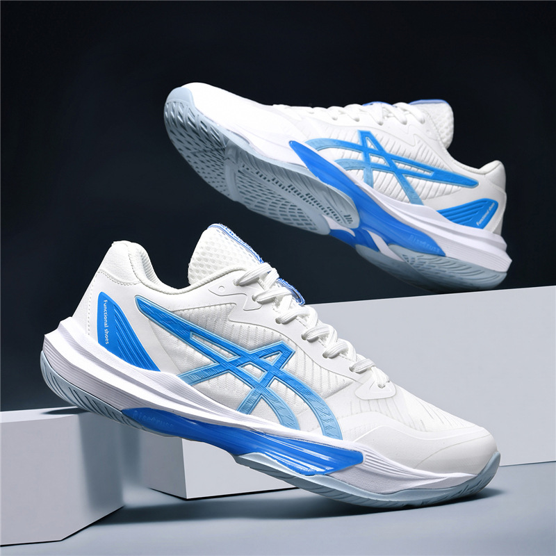 Nuevos zapatos de tenis profesionales transfronterizos zapatos de hombre ligeros cómodos zapatos deportivos transpirables zapatos de bádminton casuales en stock al por mayor