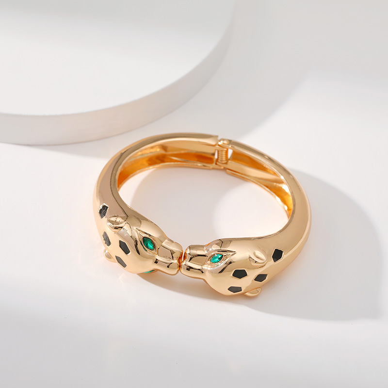 Exaggerated Animal Alloy Plating Rhinestones Womenu0027S Bangle