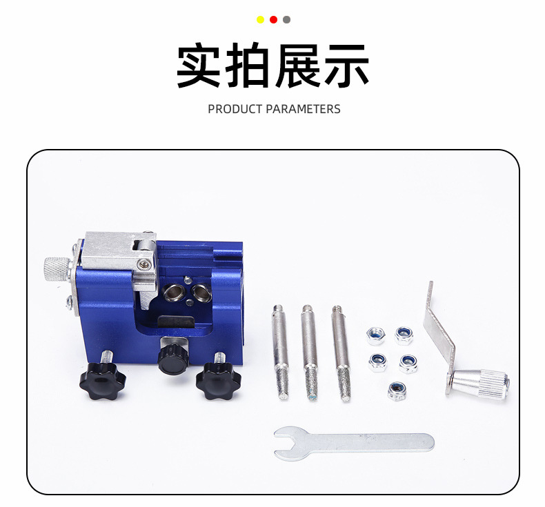 Amoladora de cadena de mano transfronteriza Nuevo Hogar portátil de mano Cadena de sierra amoladora de cadena clip de cadena amoladora de cadena manual