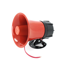 60W金属红色铁壳无源喇叭 汽车改装宣传扬声器 空喇叭不带电路板