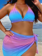 C 82701 Fashionable Beachwear Three Piece Set ŷ��ɳ̲������