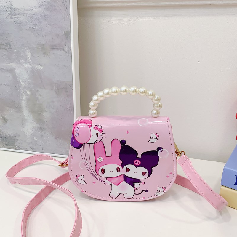 Cartoon Melody Kids Shoulder Bag Fashion Jardín de infantes con bolsas para salir lindas bolsas de mochila casuales Kulomi