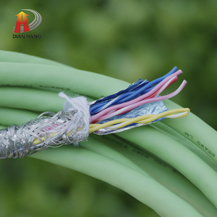 Customized Wire Ul21929 Robot High-Speed Mobile Cable Shielded Anti-Interference Industrial Control Cable