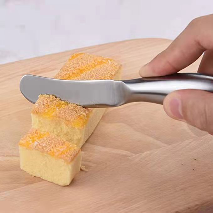 Stainless steel hollow handle gift cheese knife butter knife cream knife cheese knife kitchen baking tool
