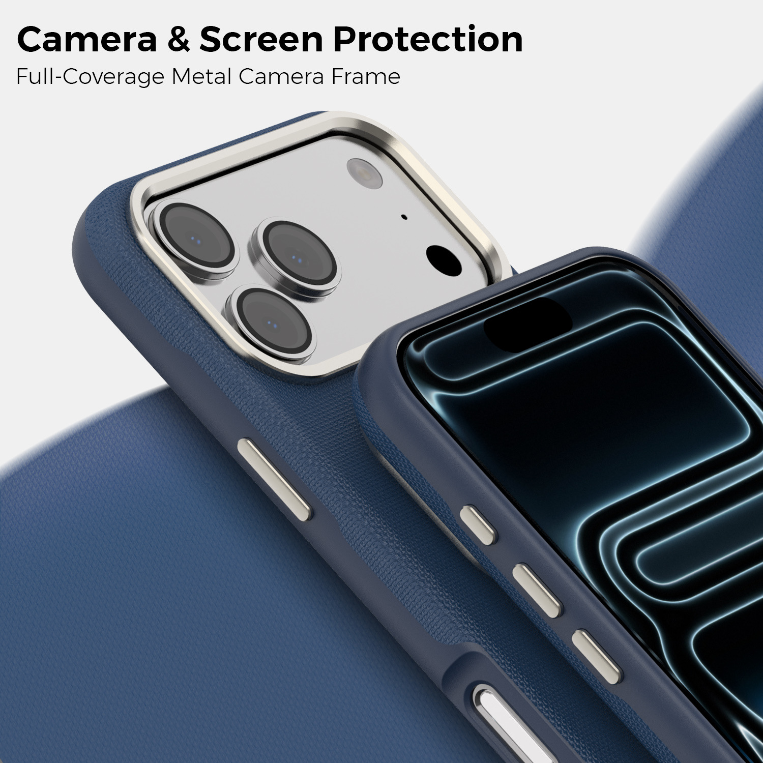 Ốp lưng từ tính iPhone 11-16 Pro Max chất liệu vải công nghệ MagSafe chống sốc — Cam【Ví thẻ】, Xanh dương【Ví thẻ】, Đen【Ví thẻ】, Xanh lá【Ví thẻ】 chi tiết 25