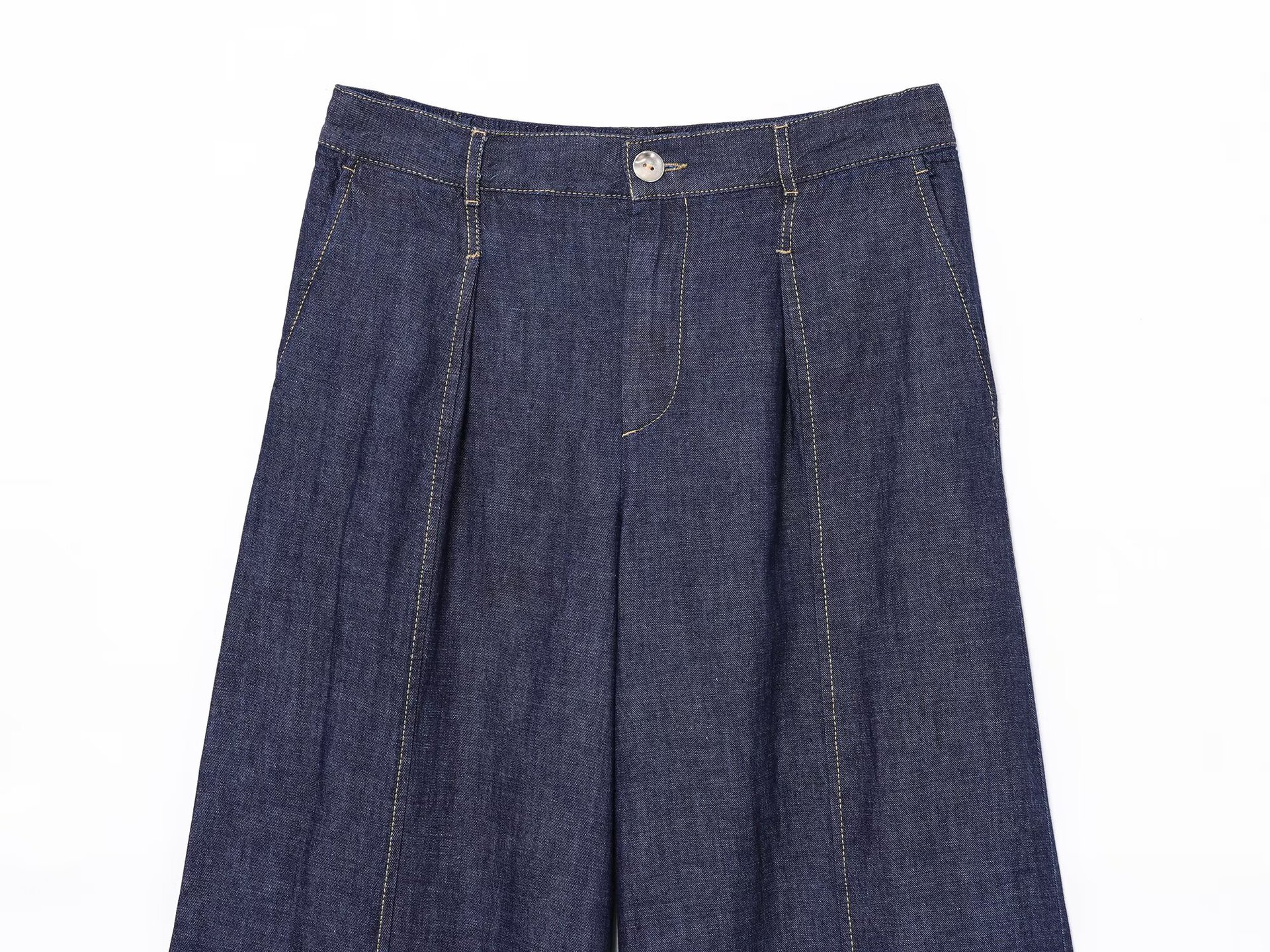 Cross-border European American Women's Fashion Bestseller: Casual And Stylish Denim Blend Shirt With_ecoleips.com