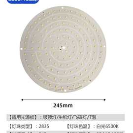 LED灯 飞碟灯吸顶灯 灯用大面积光源板 新国标 生鲜灯 光源板绿鸟