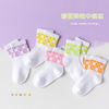 Summer children's breathable socks suitable for men and women for leisure for elementary school students, mid-length, 1-12 years