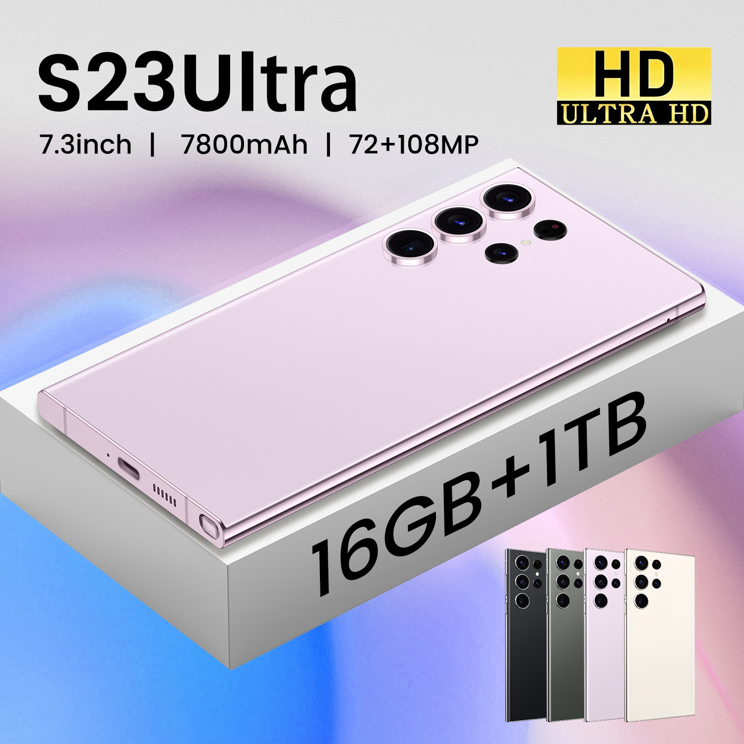 New spot S23 Ultra5G cross-border Android smartphone 3 64 hi..