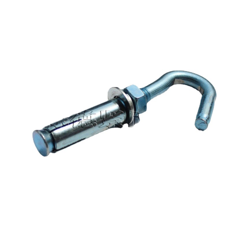 厂家直销膨胀钩子吊扇勾膨胀钩螺栓钩头螺丝弯钩丝钩形螺栓膨胀钩