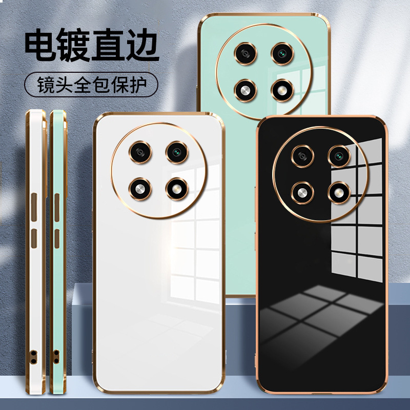 Phone case for OPPO A2Pro 6D electroplated straight edge A78 silicone F11 all-inclusive lens A57 protective case A92 Phone case for OPPO A2Pro 6D electroplated straight edge A78 silicone F11 all-inclusive lens A57 protective case A92