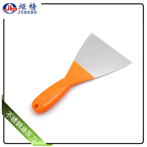 Oil putty knife, scraper, cleaning putty knife, plastering trowel, mud spreader, stainless steel wall grouting scraper, painter's plastering trowel