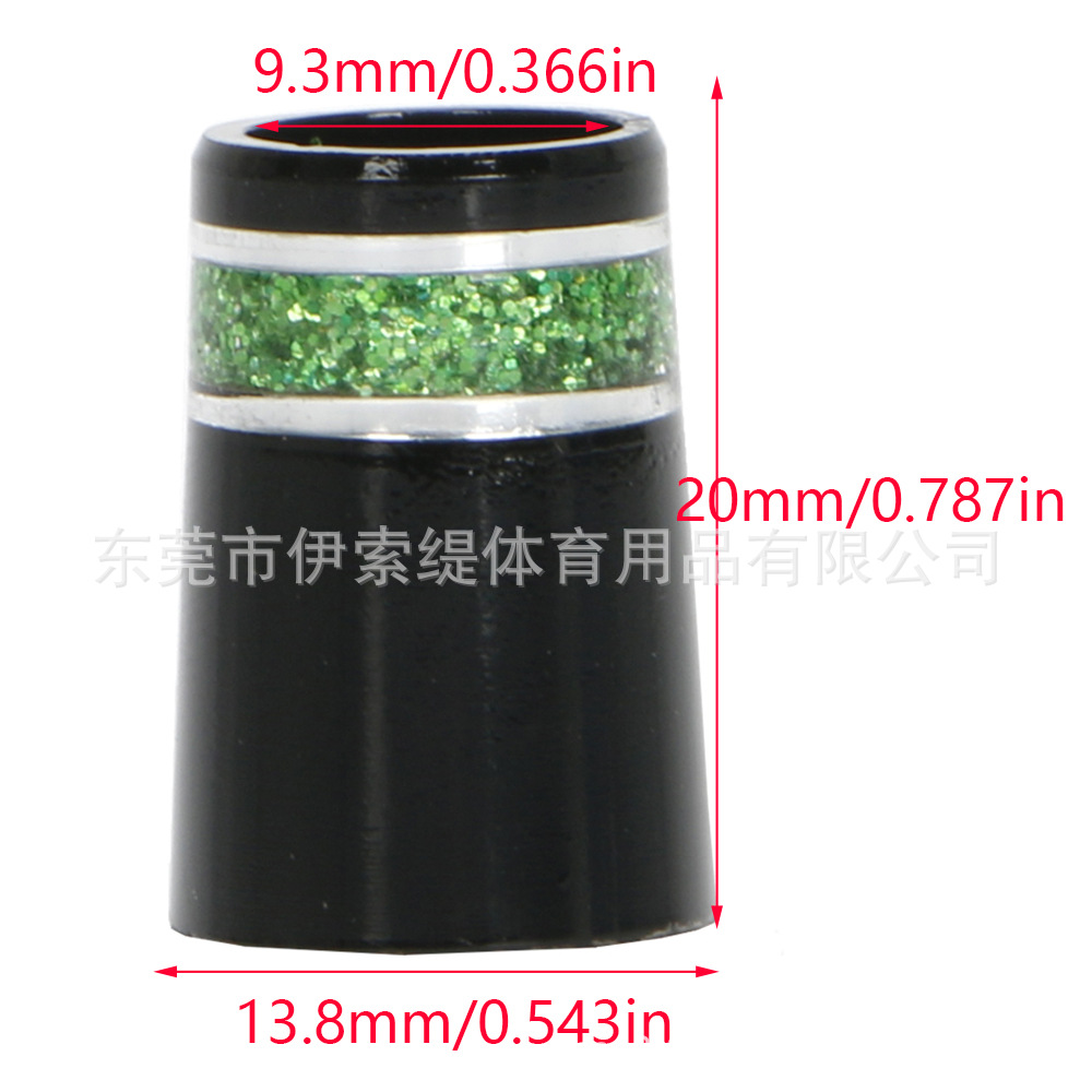 Manga de tubo de golf manga de plástico Patrón de rayas de destello dorado multicolor opcional suministro directo de fábrica adecuado para varilla de hierro