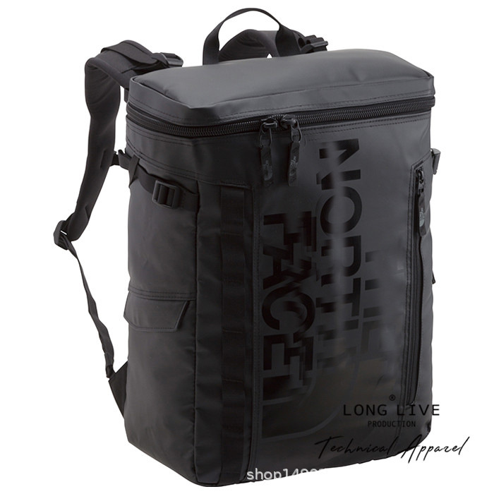 TNF潮牌双肩包盒子包学生书包男女背包大容量30升一件代发旅行包