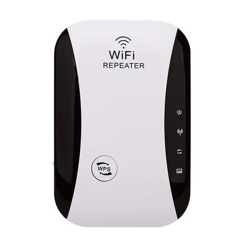 【WiFi Booster】Signal Amplifier WiFi Extender for Large Houses, Wall-Pass-Through Repeater, Expandable Router