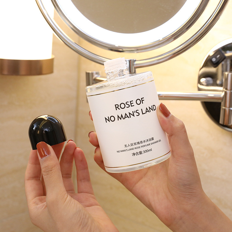 Real me zona de nadie hombre Rosa Champú gel de ducha traje hombres y mujeres fragancia aceite de control Anti-caspa hidratante 300ml venta al por mayor