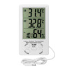 Thermo hygrometer, electronic thermometer indoor, digital display