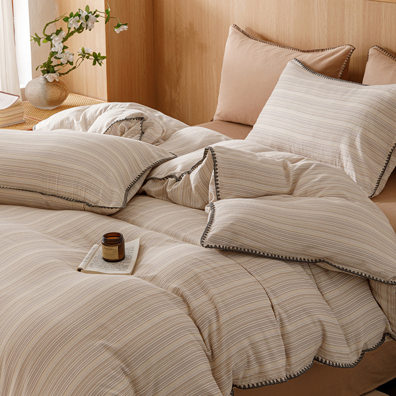 Clase A 60 piezas de algodón Xinjiang de algodón de fibra larga de cuatro piezas de ropa de cama de algodón puro de tres capas de hilo de cama de cuatro piezas