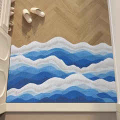 海浪入戶門絲圈 pvc大門口玄關防滑腳墊進門門墊可裁剪門外蹭腳厚