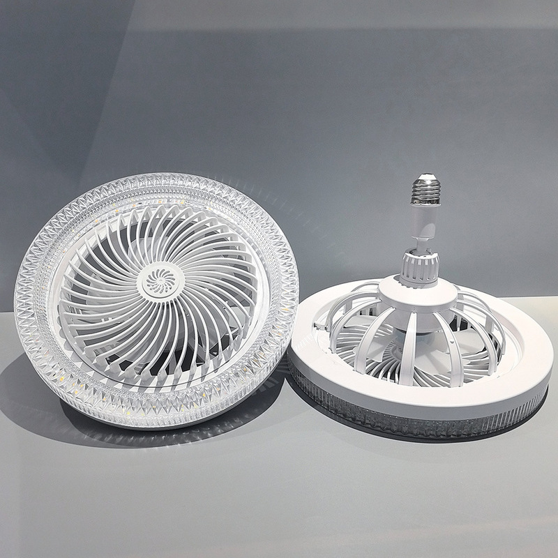 Led 360 ° 首を横に振って扇風機をつるします。|undefined