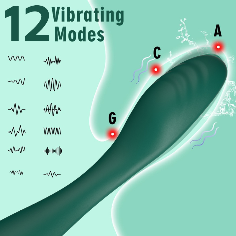 Finger Vibrator Soft Touch Warming Stimulation Massage Device_voghion.com