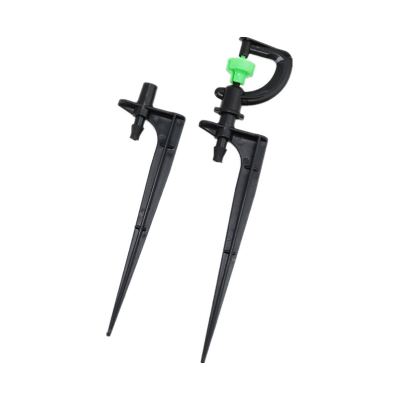 Fábrica mayorista de árboles frutales jardín de riego jardín de riego 20cm varilla de inserción de suelo de gotas pulverización de hortalizas de suelo de inserción