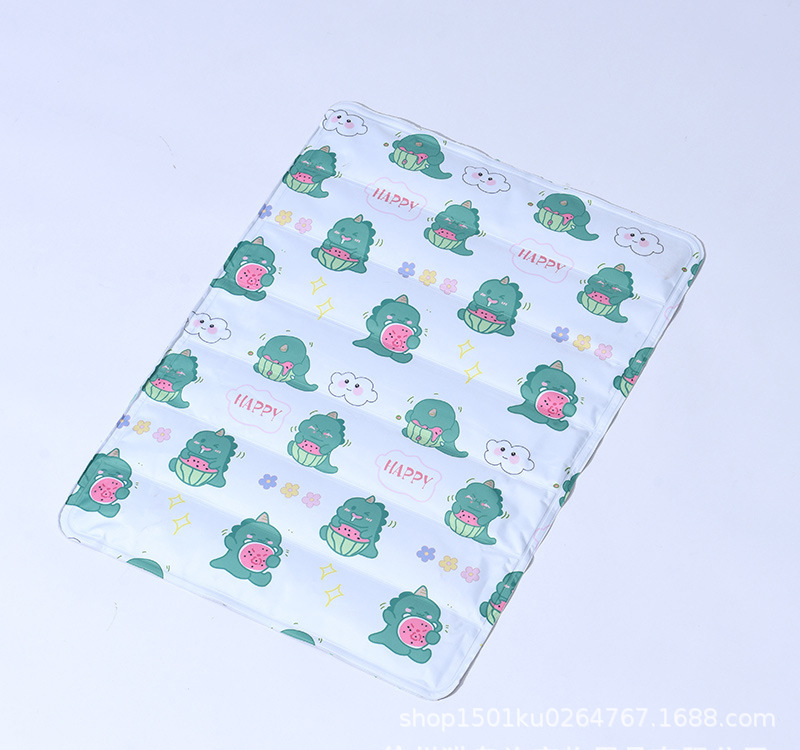 새로운 녹색 공룡 아이스 패드