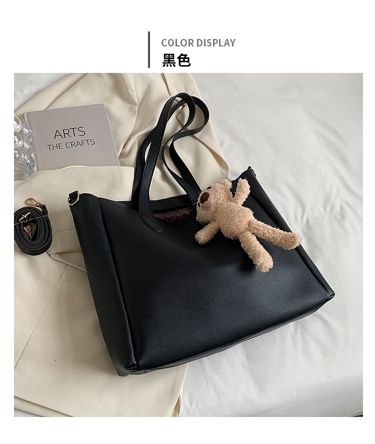 Autumn Large-capacity Bag Fashion Big Bag Western Style Messenger Shoulder Tote Bag display picture 6