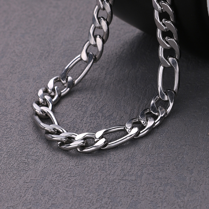 Double Layer Titanium Steel Sweater Chain For Women Elegant Style_voghion.com