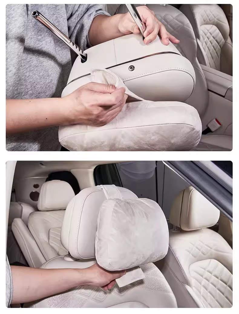 Suitable for Zhiji Ls6/Ls8/Ls9 Headrest, Lumbar Support, Seat Pillow, Neck Pillow, Lumbar Cushion, Comfortable Car Accessories