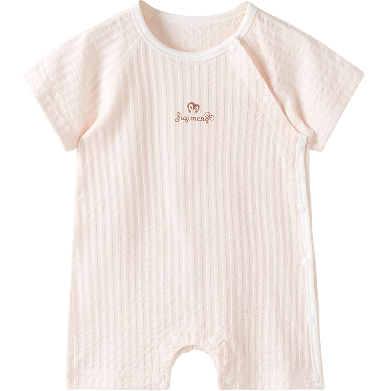 Bebé mono verano pijamas delgados traje de manga corta mameluco recién nacido Ropa niños y niñas Bebé Ropa de verano