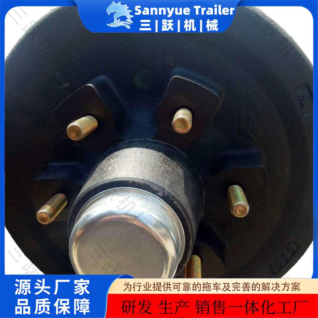 拖车配件 车轴50*50 12寸电刹车轴 扭力轴厂家直销