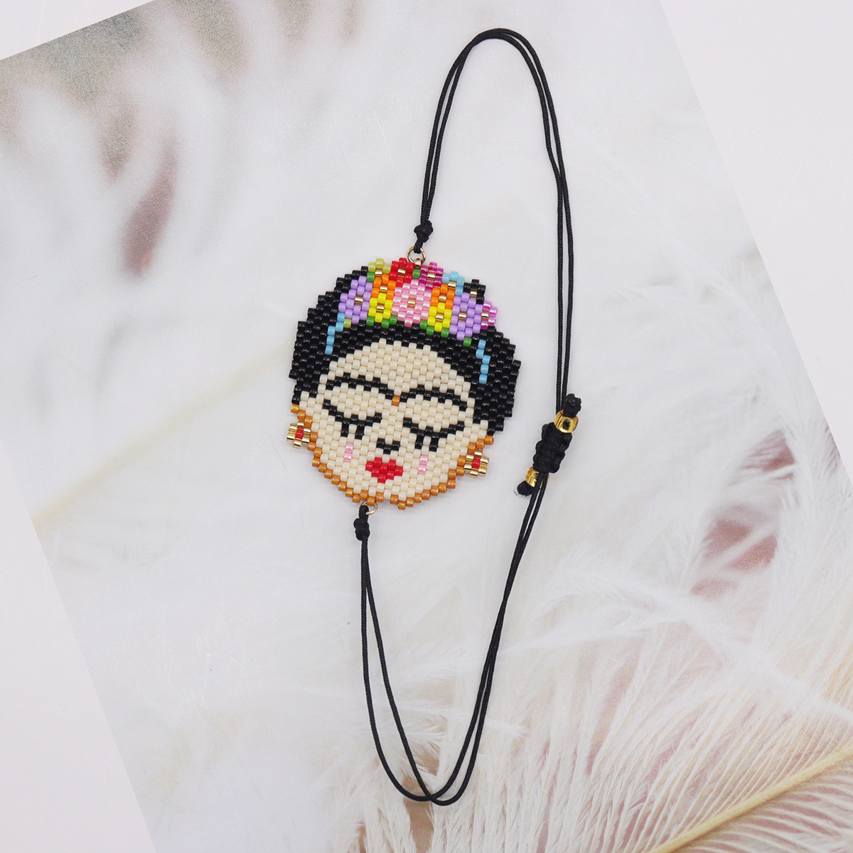 1 Piece Quantity Holiday, Travel Occasion Bohemian Human Glass Rope Women's Bracelets
