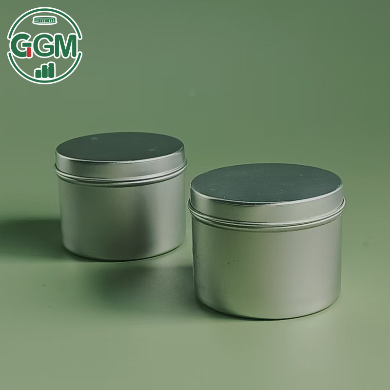 100ml铝制天地盖铝罐饰品蜡烛分装包装盒