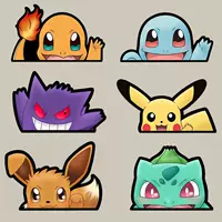 Pikachu Автомобильная наклейка Электрический мотоцикл наклейка мультфильм милые царапины закрывают заднее окно декоративная наклейка