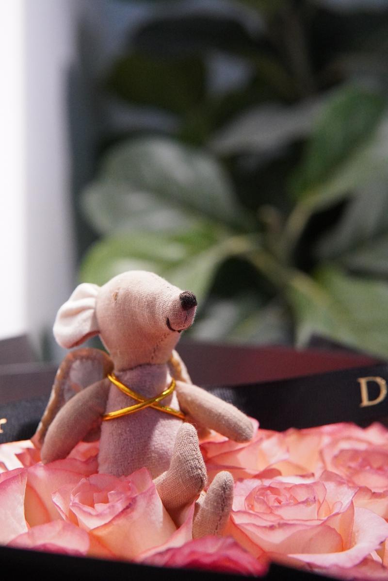 작은 분홍색 마우스