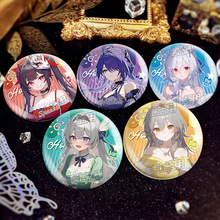 星铁双闪吧唧卡芙卡黄泉花火镜流三月七姬子游戏周边谷子双闪徽章